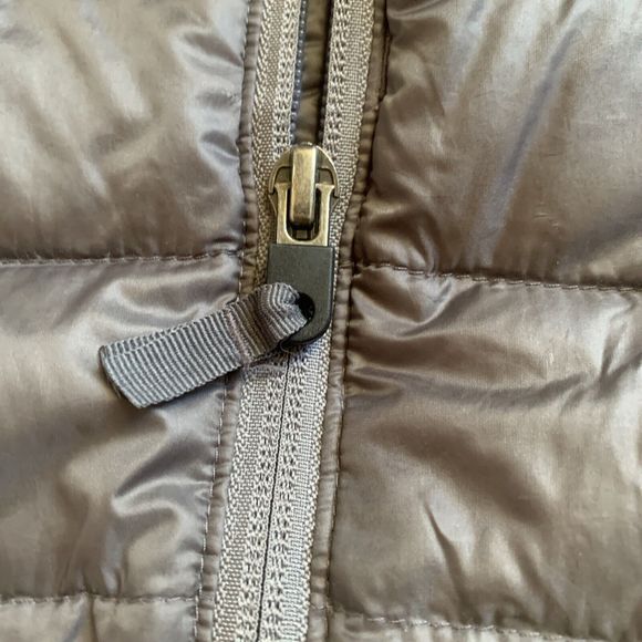 REI Co-op Vest Youth XXS 4/5 Gray Full Zip 80% Down Puffer Sleeveless Jacket 650 - Picture 3 of 10